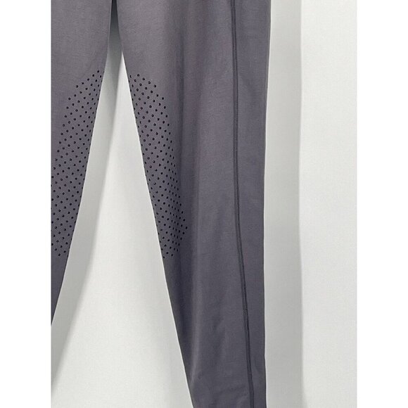 Piper by Smartpack Pull On Gray Riding Pants Equestrian Sz L Fleece Lined - Picture 3 of 6